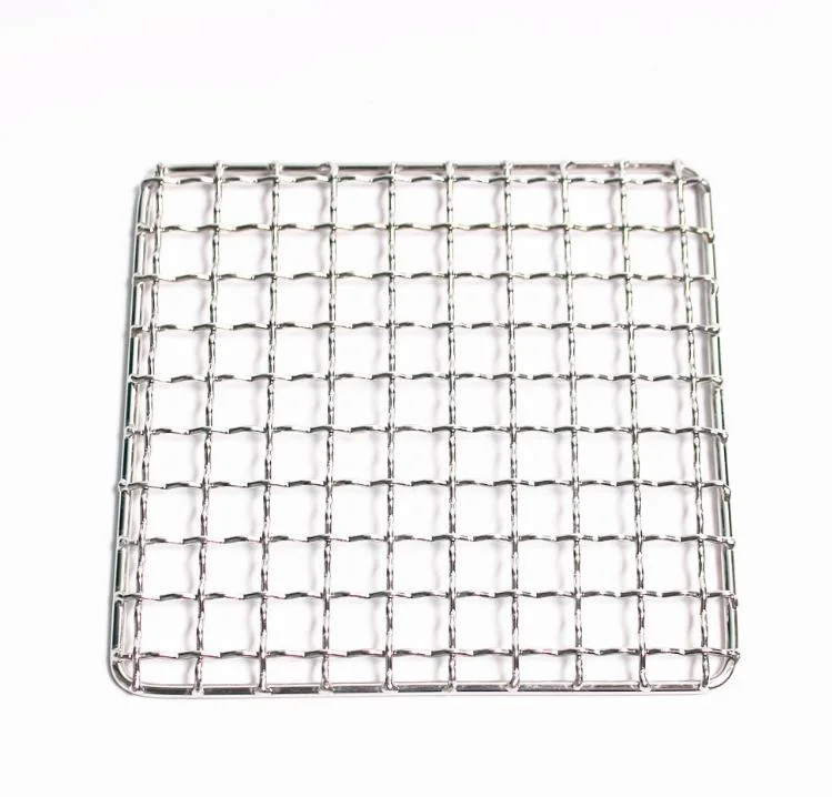 High Quality Stainless Steel Crimped Barbecue Grill Wire Mesh From China Supplier