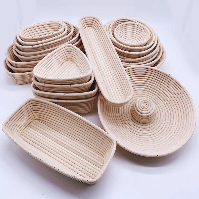 Bread Banneton Proofing Basket Baking Bowl Dough Bakers Baskets