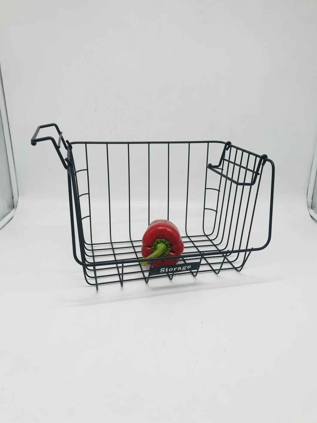 Kitchen Durable Hanging Iron Metal Fruit Vegetable Storage Basket