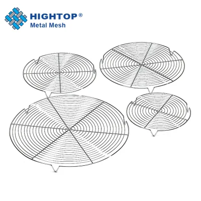 고기 냉각을 위한 산업용 원형 스테인리스 스틸 베이킹, 케이크 및 베이커리 냉각 랙